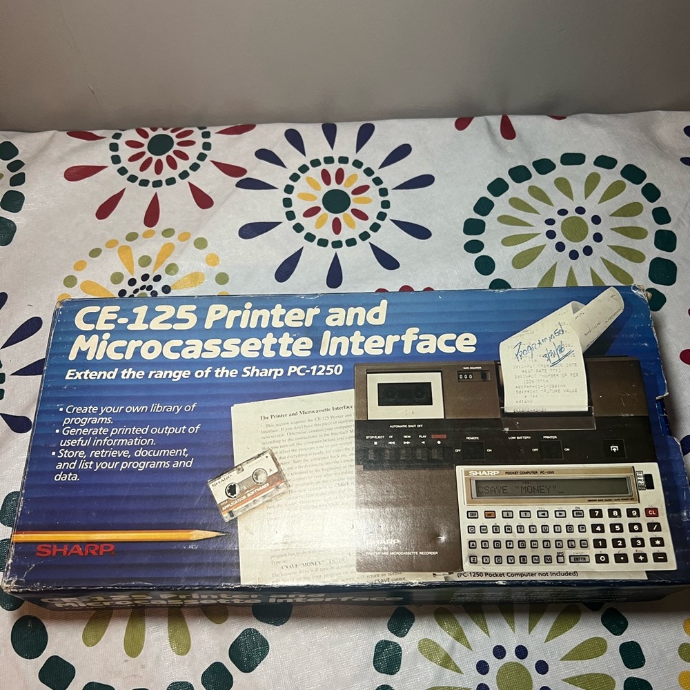 Pocket Computer CE-125 Vintage Not Working